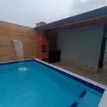 CAS261366 Casa Nova no Balneário Verde Mar Itanhaém – 02 Dormitórios com Piscina