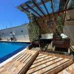 CAS261380 Casa Mobiliada à Venda em Itanhaém – 02 Dormitórios com Piscina de 9 Metros